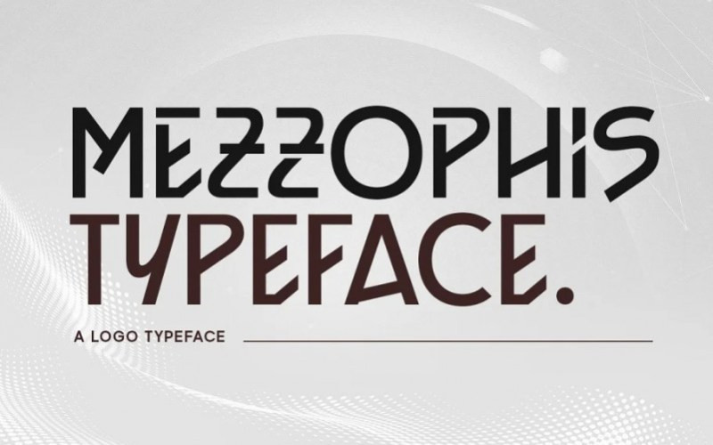 Mezzophis Display Font
