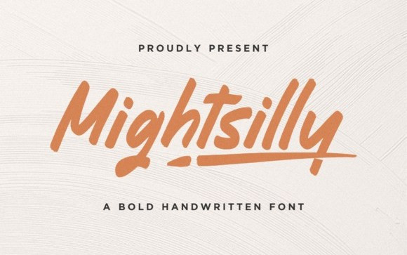 Mightsilly Script Font