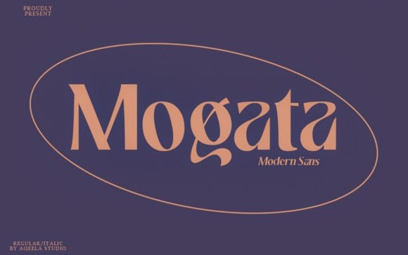 Mogata Sans Serif Font