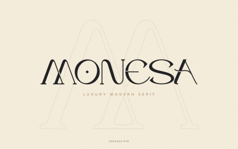 Monesa Serif Font