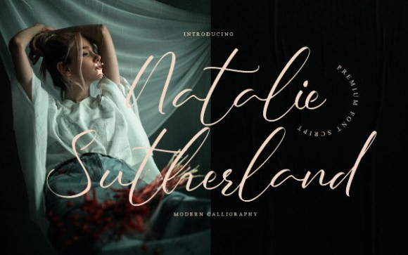 Natalie Sutherland Script Font