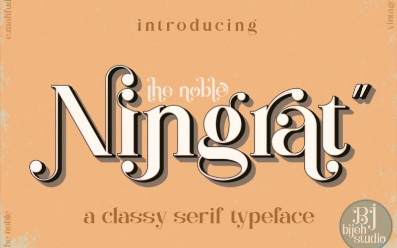 Ningrat Font