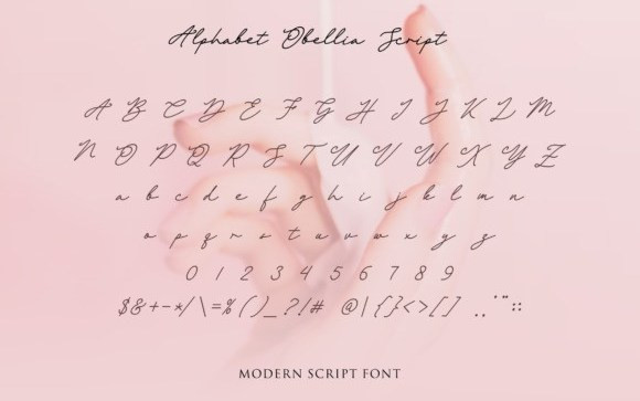 Obellia Handwritten Font