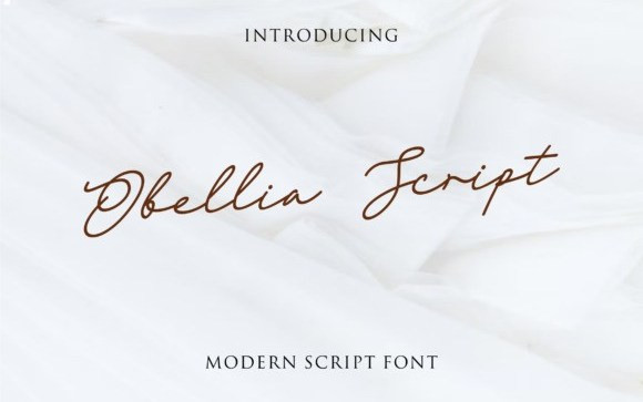 Obellia Handwritten Font