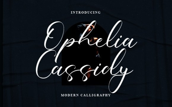 Ophelia Cassidy Script Font