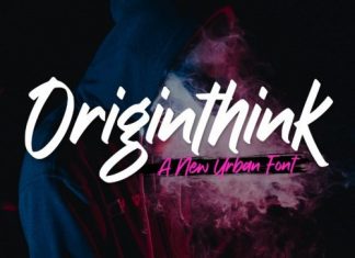 Originthink Brush Font