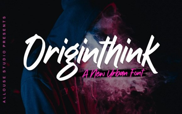 Originthink Brush Font