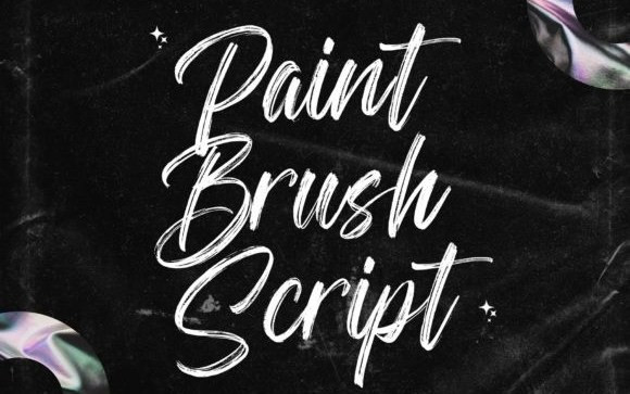 Paint Brush Script Font