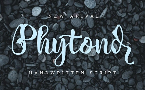 Phytond Script Font