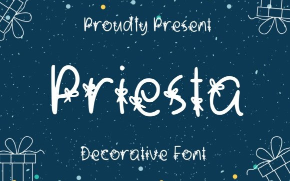 Priesta Display Font