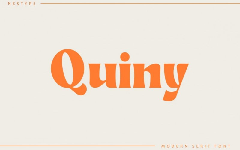 Quiny Serif Font