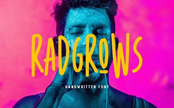 Radgrows Display Font