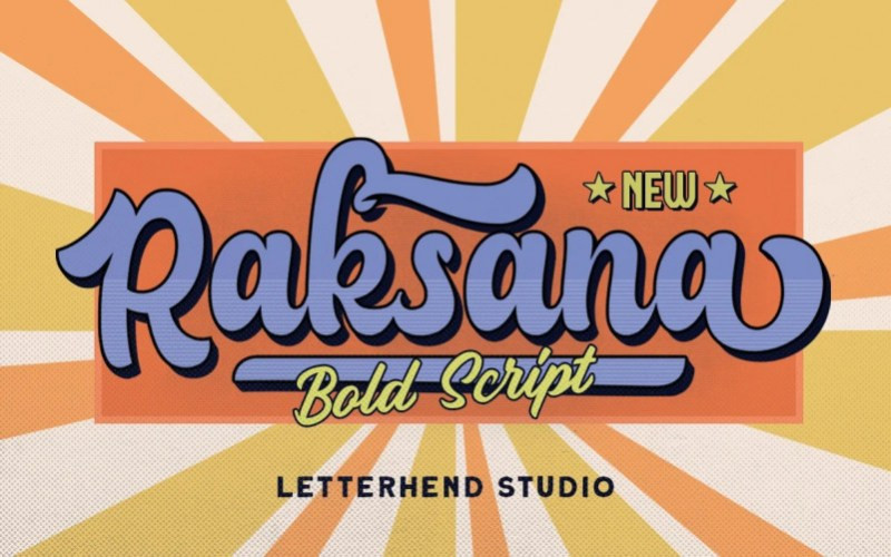 Raksana Script Font