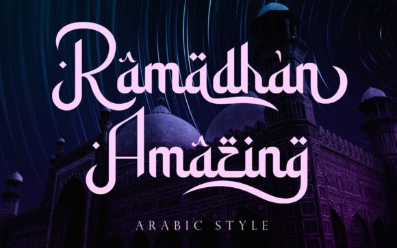 Ramadhan Amazing Font