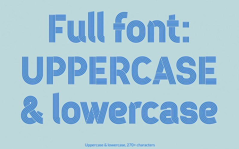 Ridge Display Font