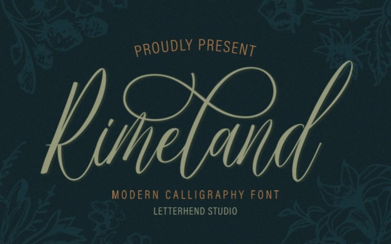 Rimeland Script Font