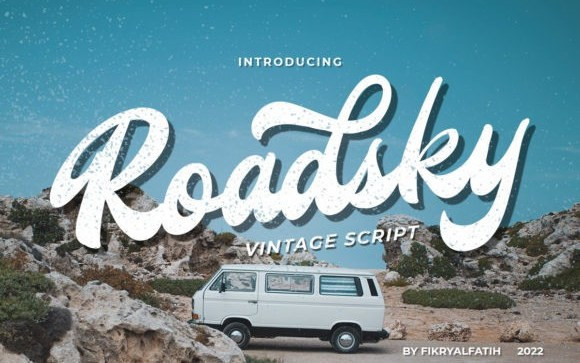 Roadsky Script Font