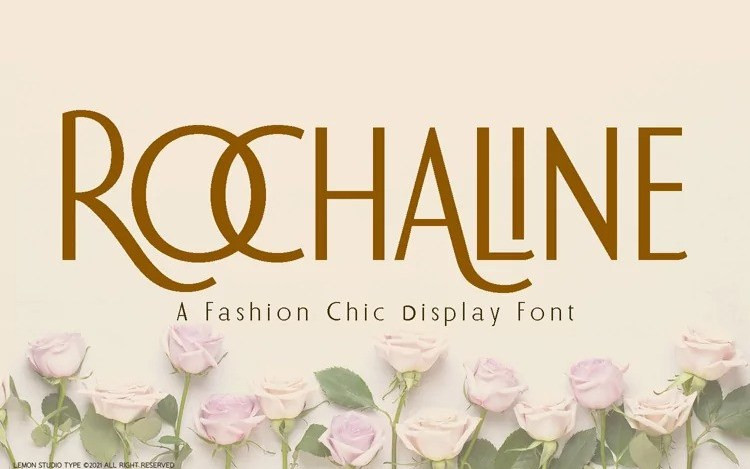 Rochaline Sans Serif Font