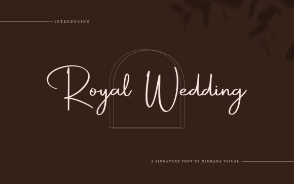 Royal Wedding Handwritten Font