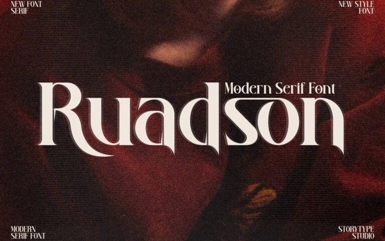 Ruadson Serif Font