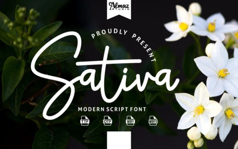 Sativa Handwritten Font