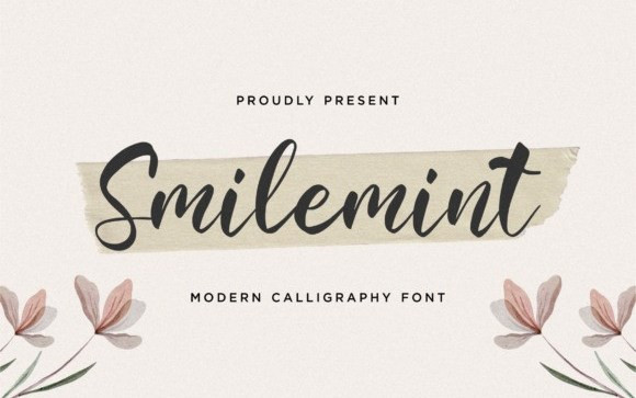 Smilemint Script Font