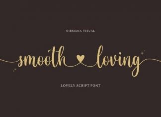 Smooth Loving Script Font