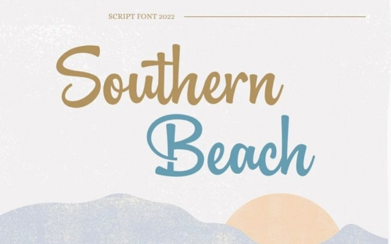 Southern Beach Script Font