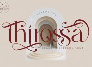 Thirossa Serif Font