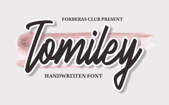 Tomiley Handwritten Font