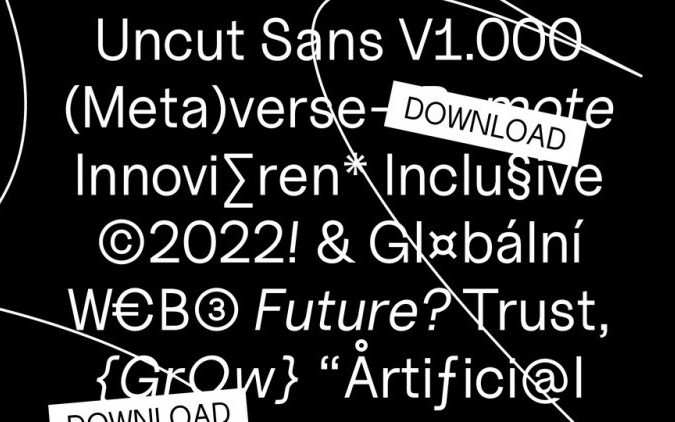 Uncut Sans Font