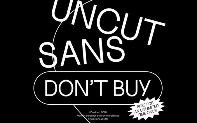 Uncut Sans Font