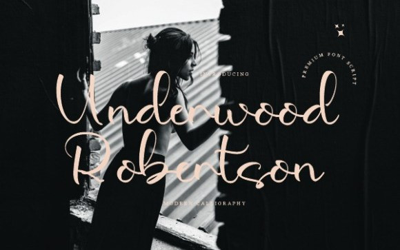 Underwood Robertson Script Font