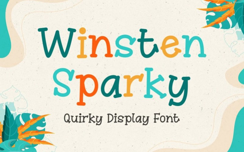 Winsten Sparky Display Font