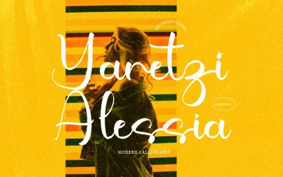 Yaretzi Alessia Handwritten Font