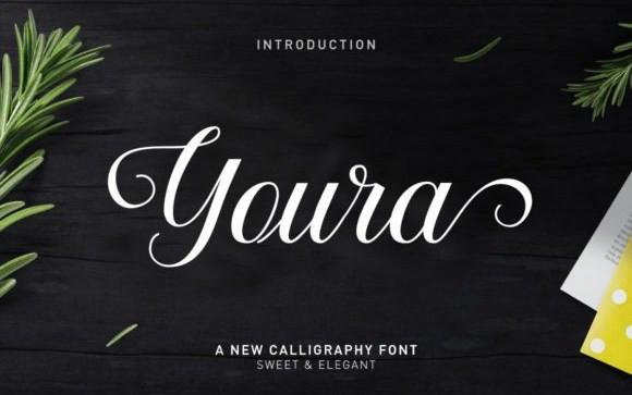 Youra Calligraphy Font