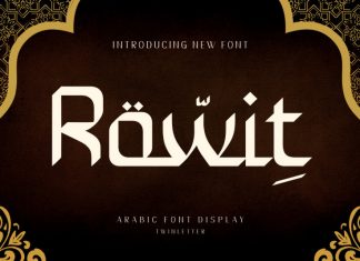 Rowit Display Font