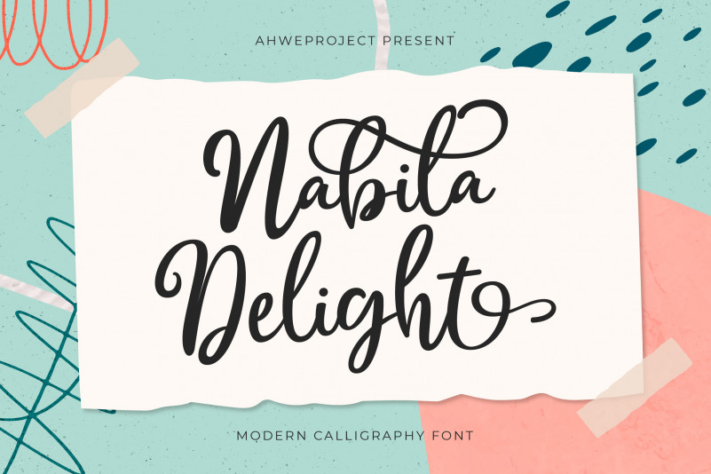 Nabila Delight Script Font