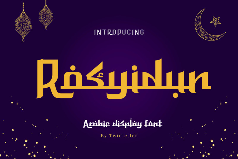Rosyidun Display Font