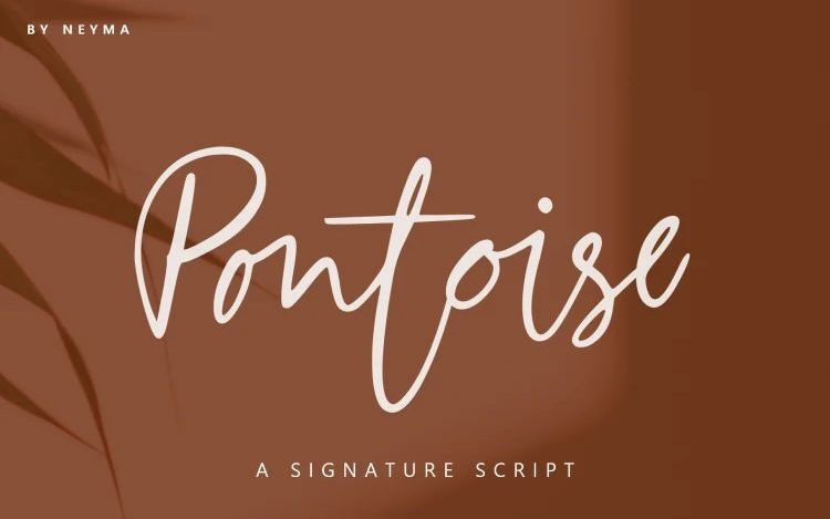 Pontoise Handwritten Font