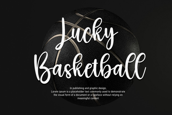 Basketball Script Font