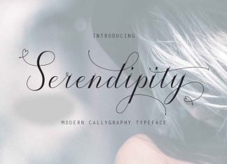 Serendipity Calligraphy Font