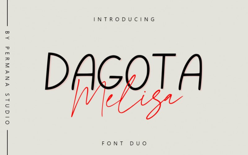 Dagota Melisa Script Font