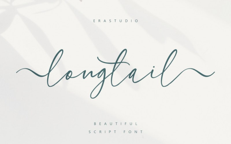 Longtail Calligraphy Font