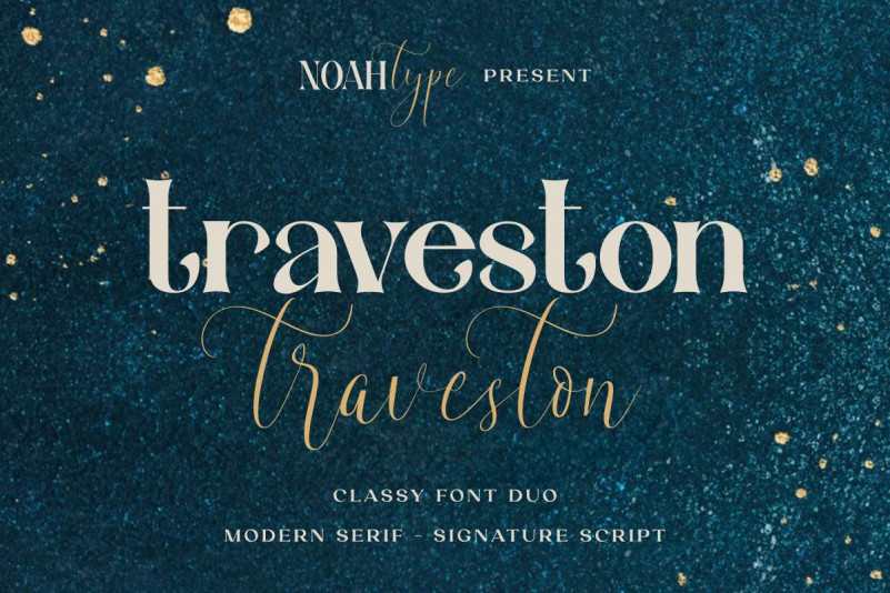 Traveston Font Duo