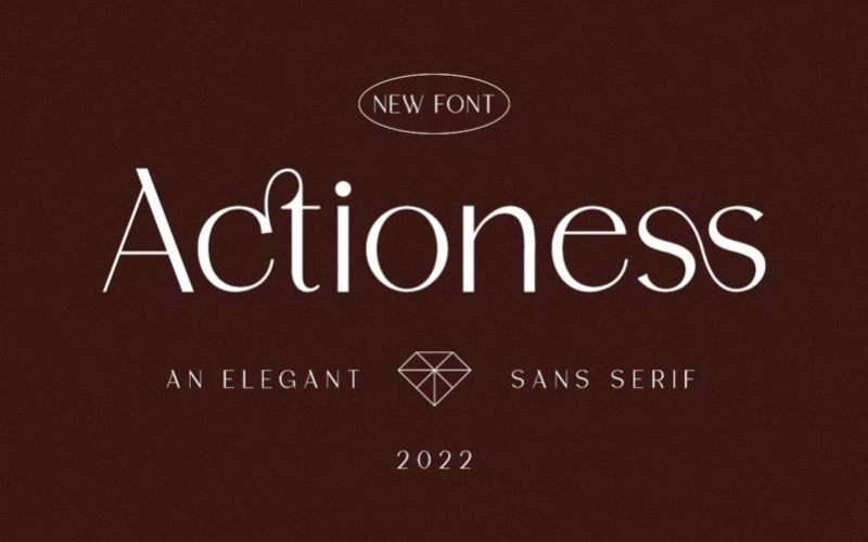 Actioness Sans Serif Font