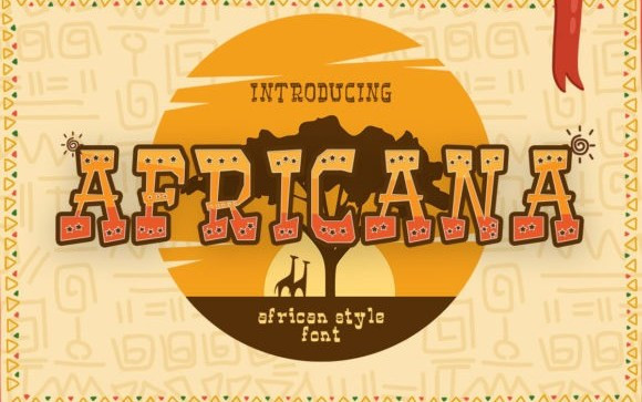 AFRICANA Font