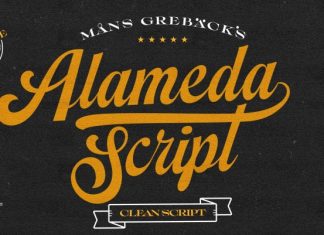 Alameda Script Font
