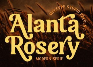 Alanta Rosery Serif Font