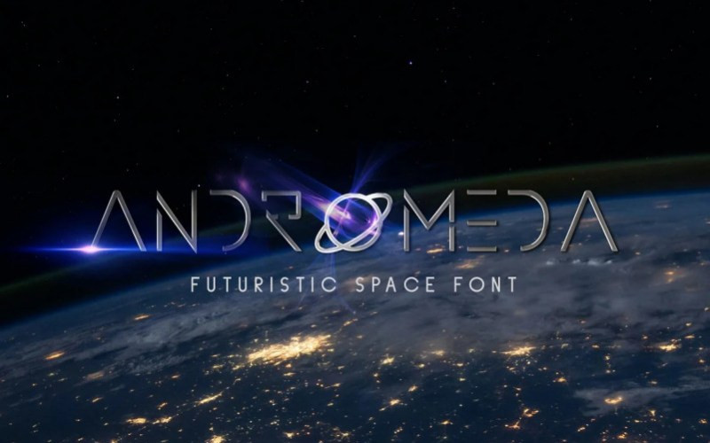 Andromeda Display Typeface